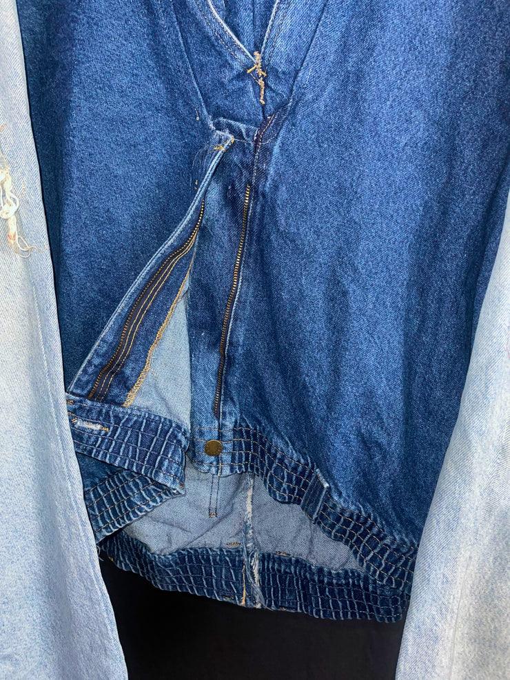 DENIM PULL OVER