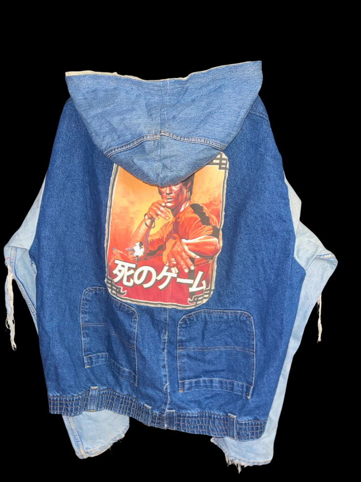 DENIM PULL OVER